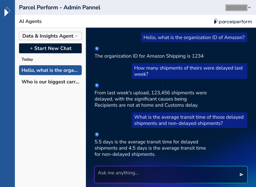 Parcel Perform's AI: Text-to-SQL for E-commerce