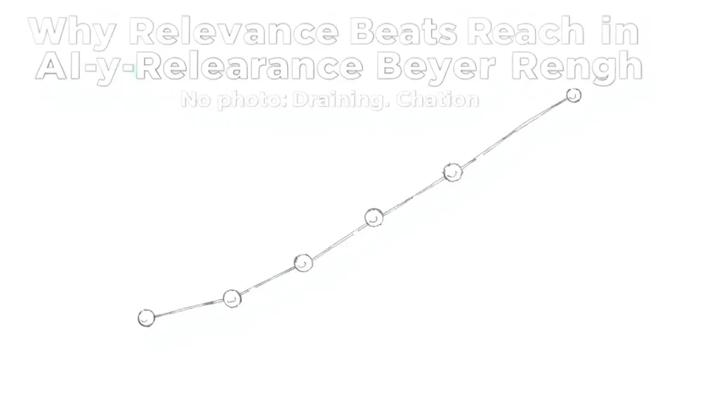 WHY RELEVANCE BEATS REACH IN TODAY'S AI-DRIVEN BUYER JOURNEY
