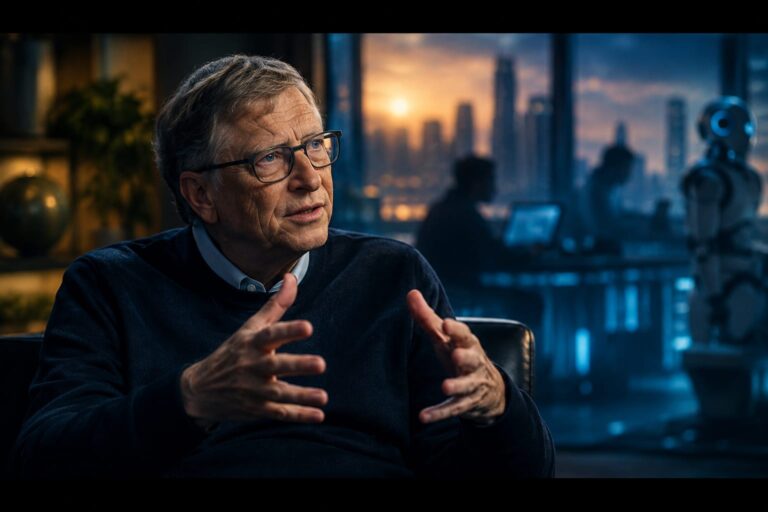 Bill Gates Says AI Could Shake Up Jobs for 20 Years Before Things Get Better